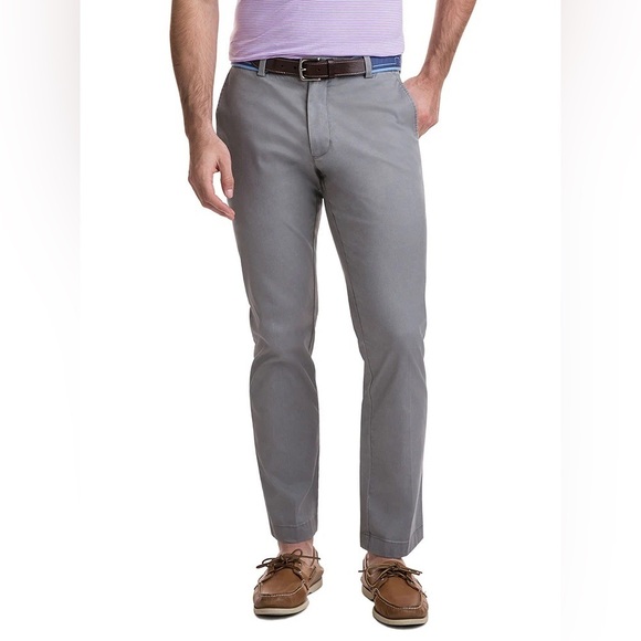 Vineyard Vines Other - Mens Vineyard Vines Grey Breaker Pants sz 35 x 32